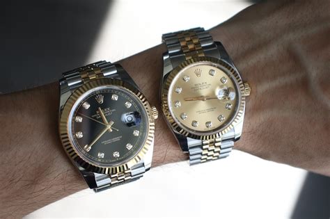 rolex datejust wrist|rolex datejust 36mm vs 41mm.